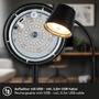 Stolní lampy pracovní - BRILO 7502015 Biwo LED bezdrátová stolní lampička, stmívatelná, nastavitelná, černá - BRILO - foto 4