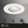 Kruhová - BRI 7048-036 3ks sada LED vestavné svítidlo, pr. 9 cm, 4,9 W, bílé - BRILONER - foto 4