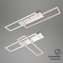 Hranatá - BRILO 3546-018 LED stropní svítidlo, 82,7 cm, 40 W, 4400 lm, hliník - BRILO - foto 4