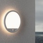 Nástěnná - P 94662 LED venkovní panel Lamina vč. pohybové čidlo IP44 kruhové 280mm 3000K 14,5W 230V bílá umělá hmota - PAULMANN - foto 4