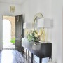 Stolní lampy dekorační - HVLG L1057-AGB-CE Stolní lampa RHINEBECK mosaz/textil staromosaz/bílá E27 1x40W - HUDSON VALLEY - foto 4