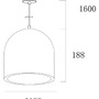 Subtilní - IMPR 342128 Deko-Light závěsné svítidlo Concreto I 230V E27 1x max. 25W šedá - foto 4