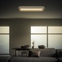Hranatá - BRI 3846015 Remsa LED stropní svítidlo, dekor dřeva, přímé a nepřímé osvětlení, 60,5 cm, černá/dřevo - BRILONER - foto 4