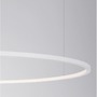 Kruhová - NV 9345608 Závěsné svítidlo TARQUIN bílý hliník a akryl LED 58W 230V 3000K IP20 stmívatelné - NOVA LUCE - foto 4