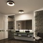 Kruhová - P 71097 LED stropní svítidlo Casca IP44 CCT 230V 23W černá mat - PAULMANN - foto 4
