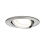 Kruhová - P 92456 LED vestavné svítidlo Nova Coin 3ks sada kruhové 84mm 50° 3x2,8W 230V 4000K kov kartáčovaný - PAULMANN - foto 4