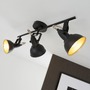 Bodová - BRILO 2049-035 Bodové svítidlo 55,4 cm 3x E14 40W černá - BRILO - foto 4