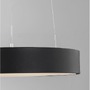 Kruhová - NV 9453431 Závěsné svítidlo RANDO THIN černý hliník a akryl LED 30W 230V 3000K IP20 stmívatelné - NOVA LUCE - foto 4