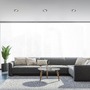 Kruhová - BRI 7114-432 3ks sada LED vestavné svítidlo, pr. 10,6 cm, 7 W, matný nikl - BRILONER - foto 4