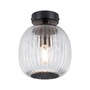 Kruhová - P 71145 LED stropní svítidlo Ruya IP44 E14 230V max. 20W sklo/černá mat - PAULMANN - foto 4