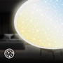 Kruhová - BRILO 7655016 Slim svítidlo LED panel pr.37,5 cm - 22W, 3000lm, dálkový ovladač, stmívatelné, bílé - BRILO - foto 4