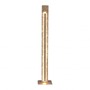 Stojací lampy - PN 603-12 NEVIS LED stojací svítidlo, design luku, imitace plátkového zlata 3000K - PAUL NEUHAUS - foto 4