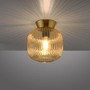 Dekorativní - LD 13574-27 Kolekce Schöner Wohnen stropní svítidlo NAMI, jantar, E27 vhodné pro LED žárovky - JUST LIGHT - foto 4