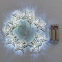 LED osvětlení na BATERIE - DLED ML03 DECOLED LED světelný řetěz na baterie, kovové hvězdy styl vintage, ledově bílá, 10 diod, 2,8m - foto 4