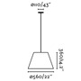 Kónická - FARO 65134-72 SUMBA závěsné svítidlo, černá/ratan - FARO - foto 4