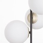 Dekorativní - NV 9009294 Závěsné svítidlo GITCHI matná černá a zlatý kov opálové sklo G9 3x5W 230V IP20 bez žárovky - NOVA LUCE - foto 4