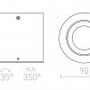 Downlight - RED R10124 Stropní svítidlo MOCCA hliník 230V GU10 50W - RED - DESIGN RENDL - foto 4