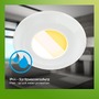 Koupelnová - BRI 7589036 Klira 3ks sada LED vestavných bodových svítidel do koupelny 230V, stmívatelné, Ra90, IP44, bílé - BRILONER - foto 4