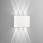 Nepřímé osvětlení - FAN LED-W-KLEIN-AP6-BCO Nástěnné svítidlo LED 6x1W polykarbonát bílá 160x100x40 mm - FANEUROPE - foto 4