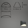 Nástěnná - BRILO 3133015 Solární LED nástěnné svítidlo, 10 cm, antracit - BRILO - foto 4