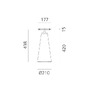 Lištové Look at Me - AR 1454010A Look at Me Cone Track 21 - ARTEMIDE - foto 4