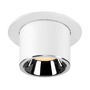 Kruhová - LA 1007010 NUMINOS® PROJECTOR M stropní zápustné svítidlo, 3000 K, 55°, válcové, bílé/chrom - BIG WHITE (SLV) - foto 4