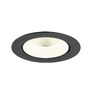 Kruhová - LA 1009901 NUMINOS® GIMBLE XL Stropní vestavné svítidlo, 4000 K, 20°, černá / bílá - BIG WHITE (SLV) - foto 4