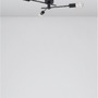 Dekorativní - NV 9156303 Stropní svítidlo GRANSO černý kov E27 3x12W 230V IP20 bez žárovky - NOVA LUCE - foto 4