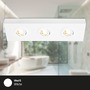 Bodová - BRI 3996036 CTS LED stropní svítidlo, 38,5 cm, 4W, 460lm, bílé - BRILONER - foto 4
