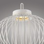 Na stůl - LD 19304-16 AKUBA LED stolní lampa průměr 36cm bílá na baterie USB IP44 stmívatelné dotykem 2700K - JUST LIGHT - foto 4