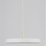 Kruhová - NV 910621 Závěsné svítidlo VETRO matný bílý hliník a akryl LED 41W 230V 3000K IP20 - NOVA LUCE - foto 4