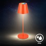 Stolní lampy dekorační - BRILO 7510012 Calida stolní lampička - 2,5W, 200lm, nabíjecí, LED, stmívatelné, RGBW, uchycení na láhev, oranžová - BRILO - foto 4