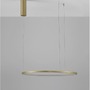 Kruhová - NV 9345602 Závěsné svítidlo TARQUIN broušený zlatý hliník a akryl LED 36W 230V 3000K IP20 stmívatelné - NOVA LUCE - foto 4