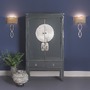 Dekorativní - AST 1349010 Nástěnné svítidlo Caserta 60W E27 bez stínítka bronz - ASTRO Lighting - foto 4