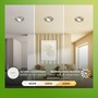 Kruhová - BRI 7586032 BRILONER Klira 3ks sada LED vestavné bodové svítidlo 230V, nastavitelné, CTS, matný nikl 7586032 - foto 4