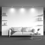 Downlight - M C086CL-GX53-SRD-W Stropní svítidlo C086CL-GX53-SRD-W - MAYTONI - foto 4