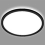 Kruhová - BRILO 3642-415 Stropní svítidlo do koupelny, pr. 29 cm, 19 W, 2400 lm, černá - BRILO - foto 4