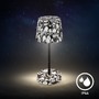 Stolní lampy dekorační - BRILO 7423043 Boja LED stolní lampička bezdrátová IP44, stmívatelné, dotykový vypínač, motiv lebky - BRILO - foto 4