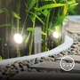 Connect To Shine - BRI 3927035 CONNECT TO SHINE startovací sada 12V zahradní osvětlení - trafo, 3x LED bodové svítidlo se zápichem, nastavitelné, IP65, černá - BRILONER - foto 4