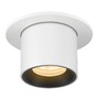 Kruhová - LA 1006900 NUMINOS® PROJECTOR XS stropní zápustné svítidlo, 3000 K, 55°, válcové, bílé/černé - BIG WHITE (SLV) - foto 4