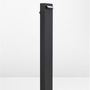 Sloupková - NV 9020924 Venkovní sloupkové svítidlo ZELDA černý hliník a akrylový difuzor proti oslnění LED 9W 3000K 100-240V IP65 - NOVA LUCE - foto 4