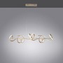 Podélná - LD 19033-60 CURLS LED závěsné svítidlo, matná mosaz, moderní design SimplyDim 3000K - LEUCHTEN DIREKT / JUST LIGHT - foto 4