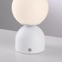 Stolní lampy dekorační - LD 19218-16 Kolekce Schöner Wohnen LED bateriové stolní svítidlo RUDI, bílá, nabíjecí přes USB, 3000-6000K - JUST LIGHT - foto 4