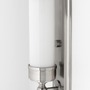 Dekorativní - HVLG 371-PN-CE Nástěnné svítidlo EVERETT mosaz/sklo nikl/opál E27 1x100W - HUDSON VALLEY - foto 4