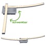 Dekorativní - BRI 3259-029 LED nástěnné a stropní svítidlo, 63,5 cm, 12 W, hliník - BRILONER - foto 4