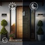 Nástěnná - BRI 3967015 DOGU Outdoor LED nástěnné svítidlo černé 6,5W 700lm 3000K stmívatelné s čidlem (nabíjecí) - BRILONER - foto 4