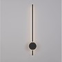 Podélná - NV 9061428 Nástěnné svítidlo CLOCK LED černý hliník 3000K 16+6W - NOVA LUCE - foto 4