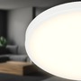 Kruhová - BRILO 3901016 Competo stropní svítidlo pr.24 cm - 12W, 1300lm, LED, teplá bílá, bílé - BRILO - foto 4