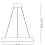 Kruhová - ILUX 211404 ORACLE SP1 D50 BIANCO - IDEALLUX - foto 4