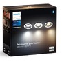 Kruhová - PH 8720169319936 Hue WA Milliskin zápustné LED svítidlo 3xGU10 4,2W 400lm 2200-6500K 9cm kulaté IP20, bílé - PHILIPS - foto 4